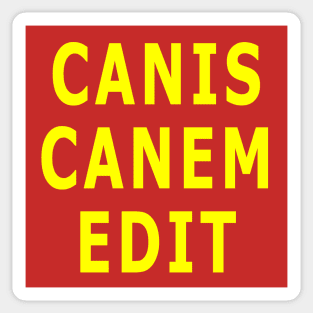 Canis Canem Edit Sticker